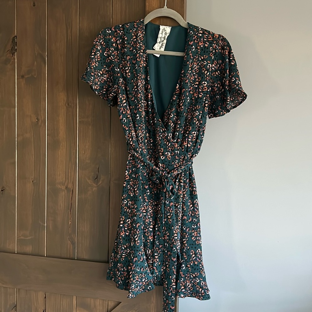 Sadie & Sage Dark Teal Dress | Size S - Picture 1 of 8